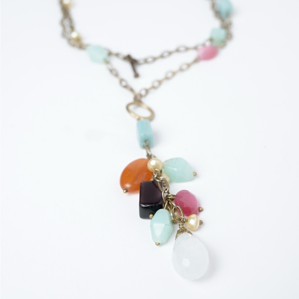 Multicolor Gemstone Necklace